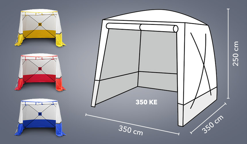 350 KE – Boyutlar