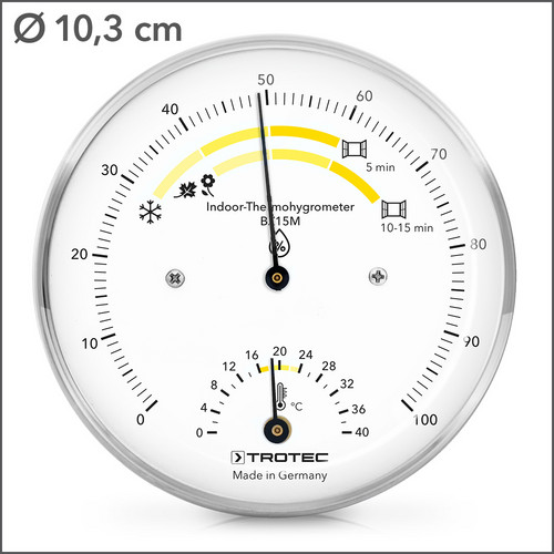 BZ15M termo higrometre