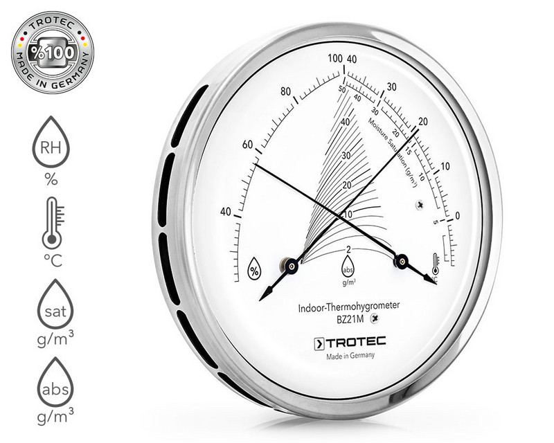 BZ21M termo higrometre