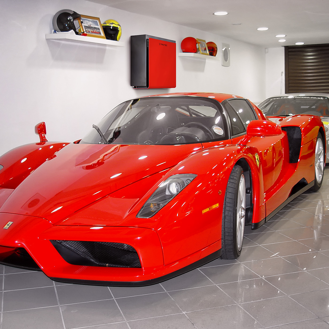DH 30 VPR+ Ferrari kırmızısı ön panelli
