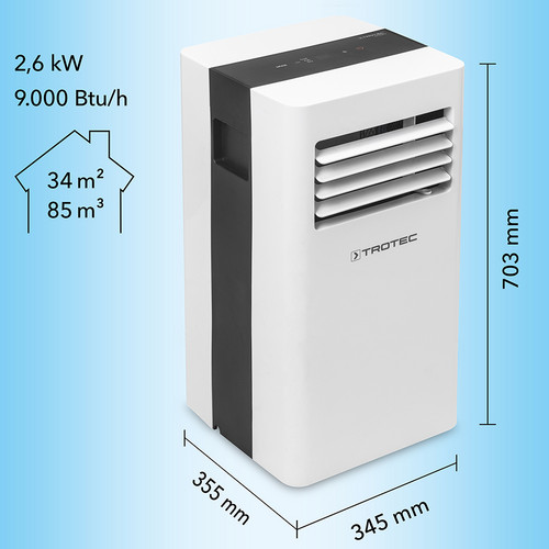 PAC 2600 X – Kompakt ölçüler
