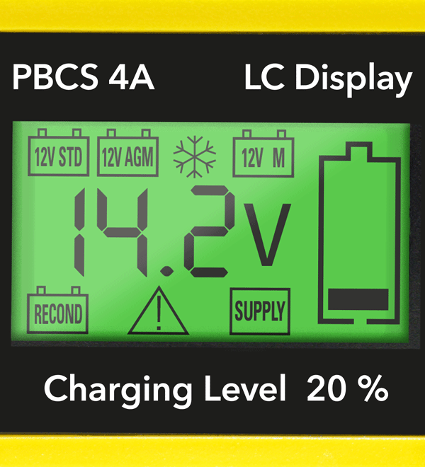 PBCS 4A - LCD ekran Şarj