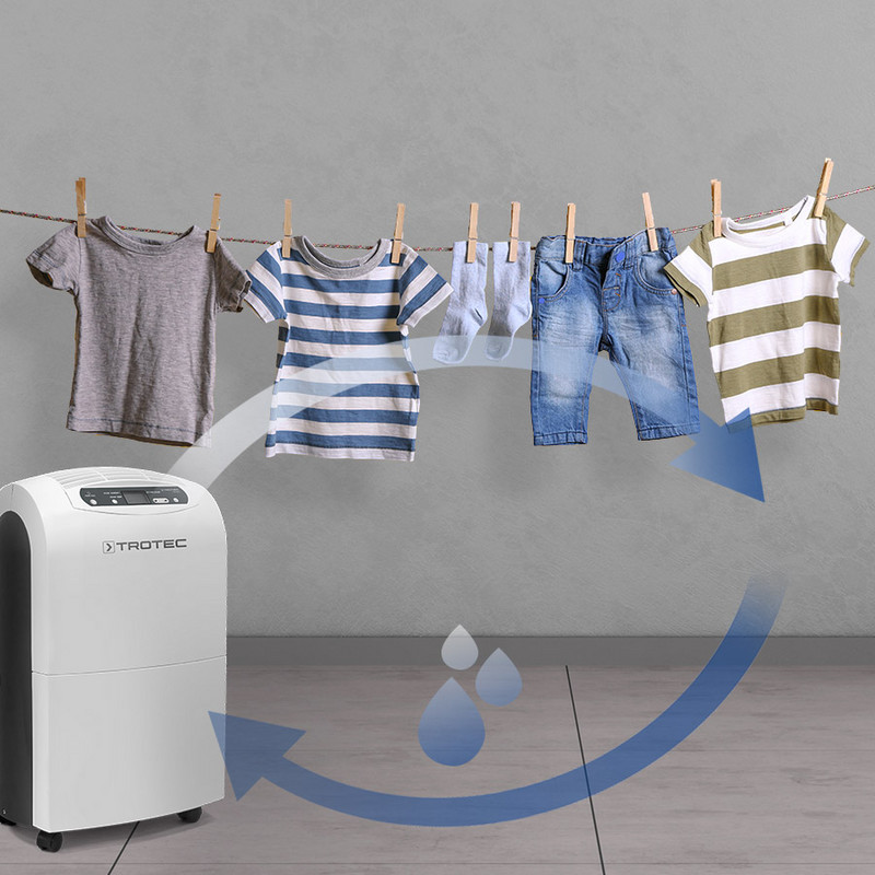 TTK 100 E - Çamaşır kurutma fonksiyonu